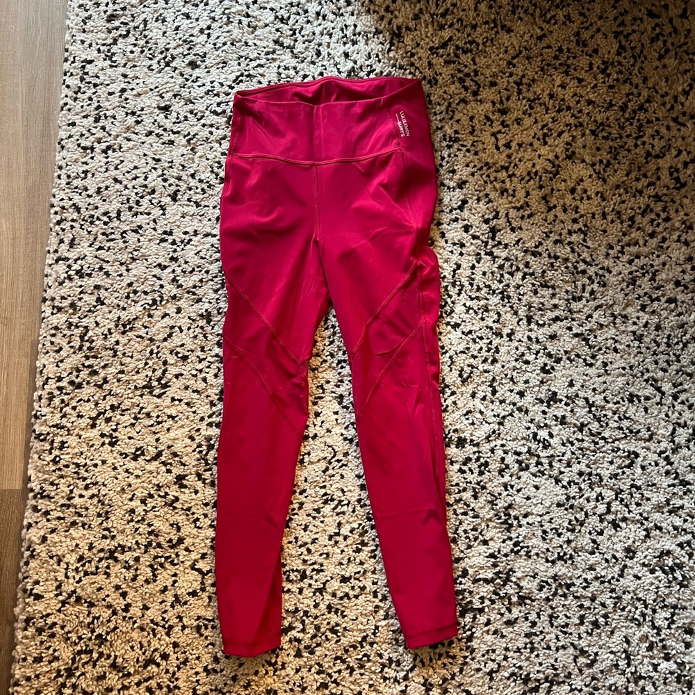 Lululemon x Barry’s leggings